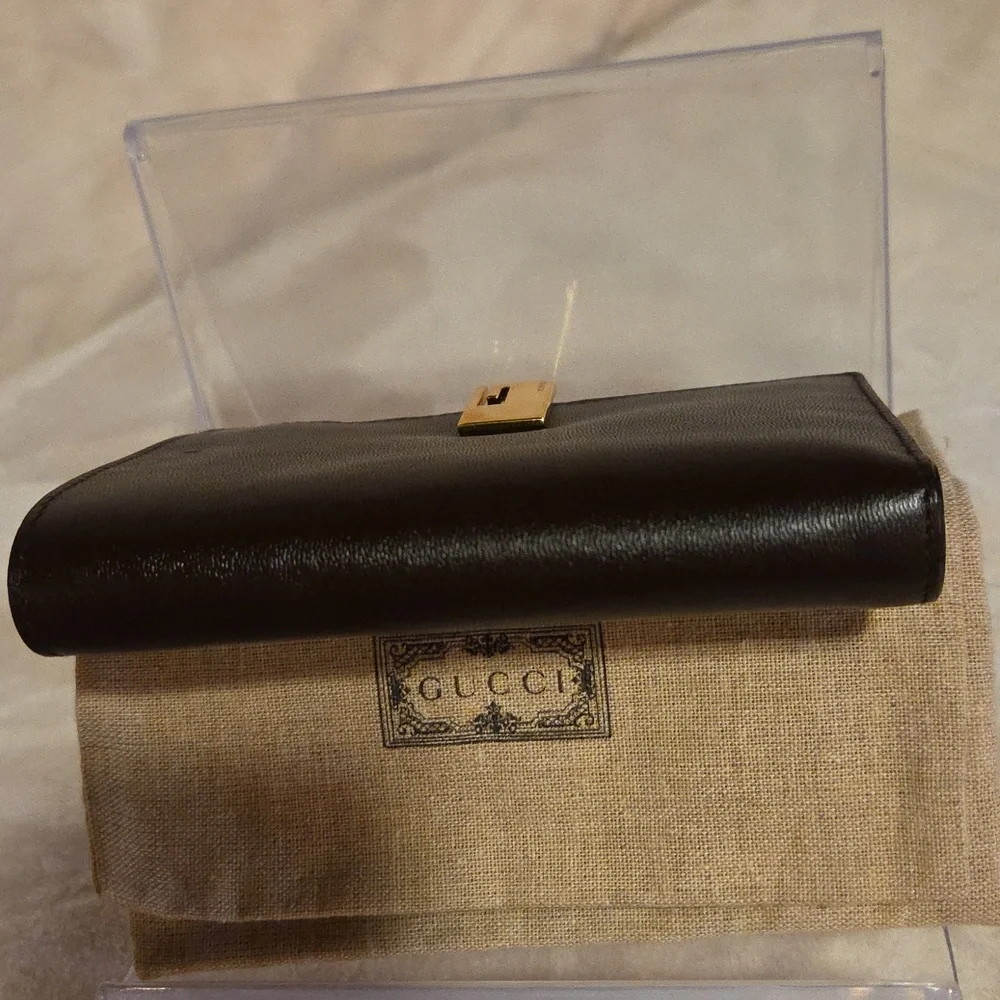 Gucci/Tom Ford Dark Brown‎ Leather Men's Wallet